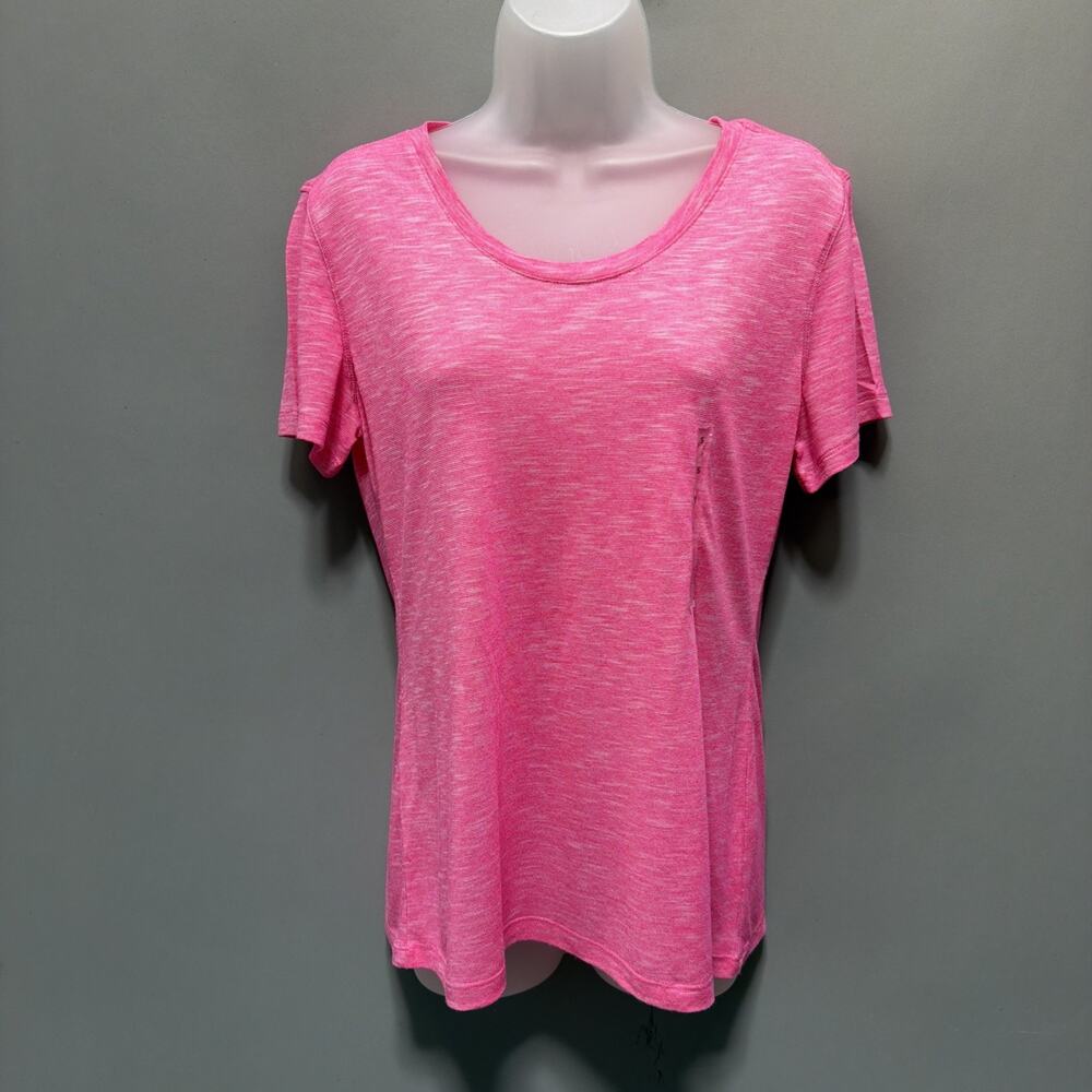 Women's Performance Top ~ REEL LEGENDS ~ Pink Glow Heather ~ S ~ NWT!!